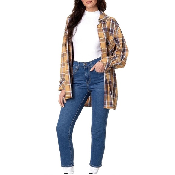 Levi’s 724 High Rise Straight Crop Jeans - Picture 1 of 12